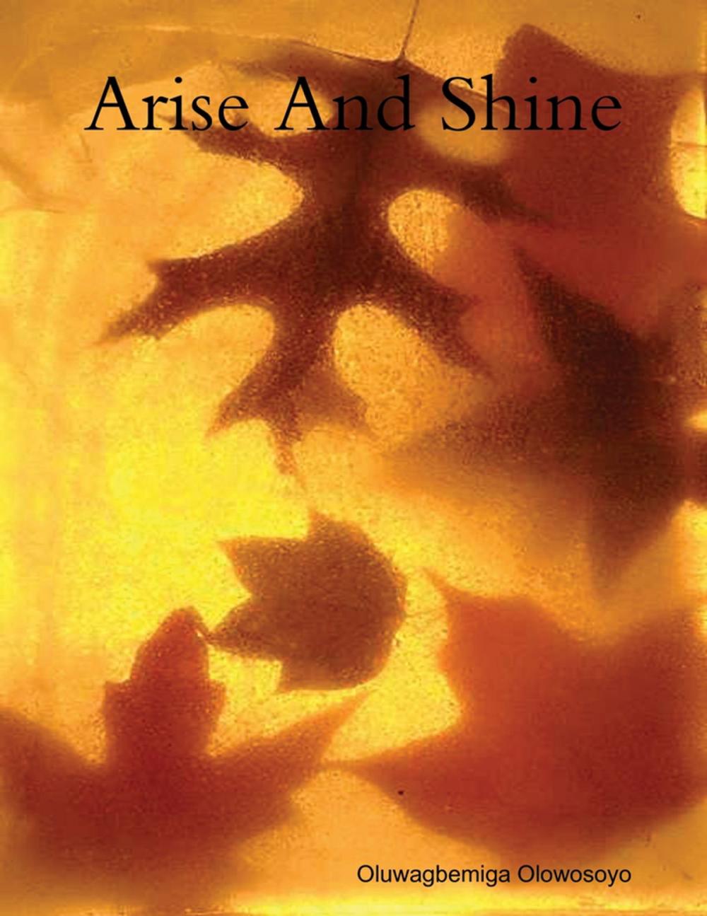 Big bigCover of Arise and Shine