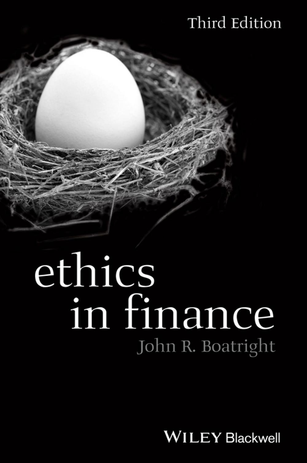 Big bigCover of Ethics in Finance