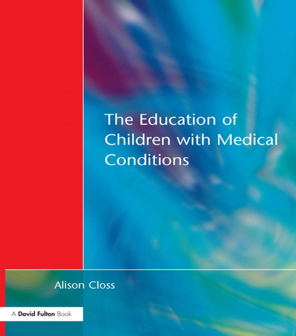 Big bigCover of Education of Children with Medical Conditions