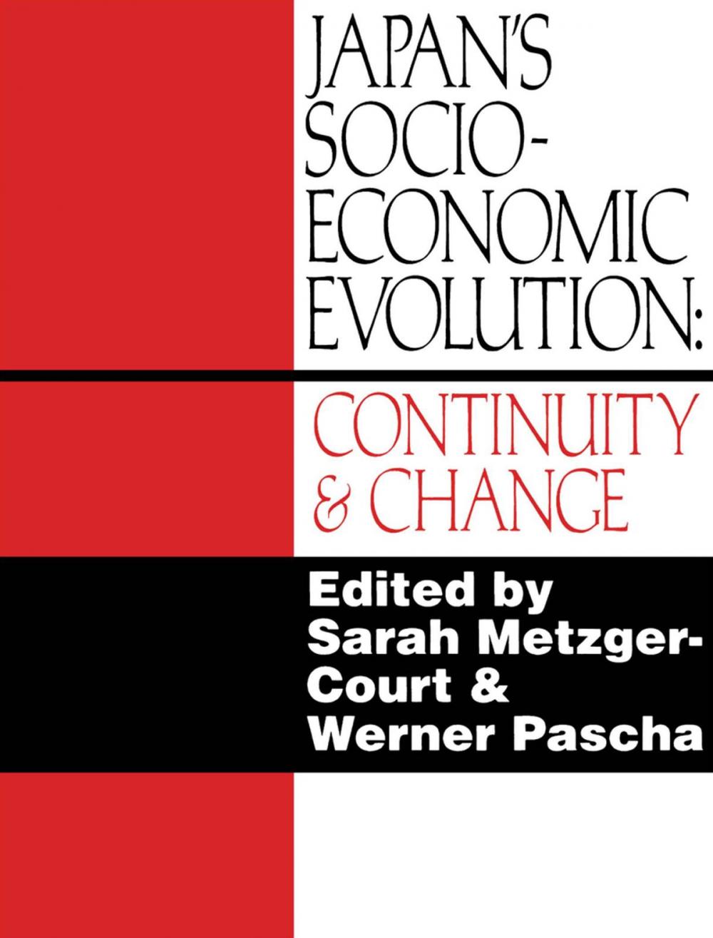 Big bigCover of Japan's Socio-Economic Evolution