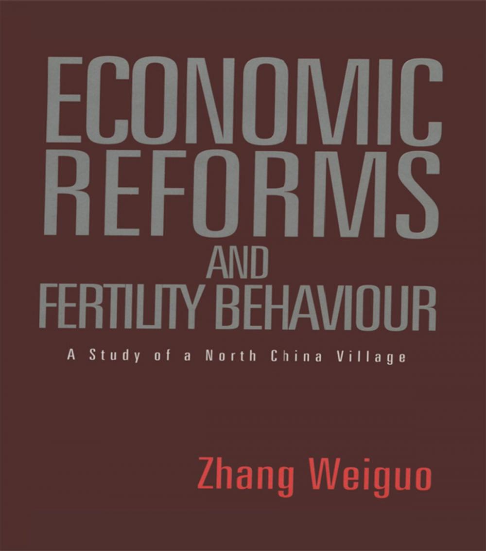 Big bigCover of Economic Reforms and Fertility Behaviour