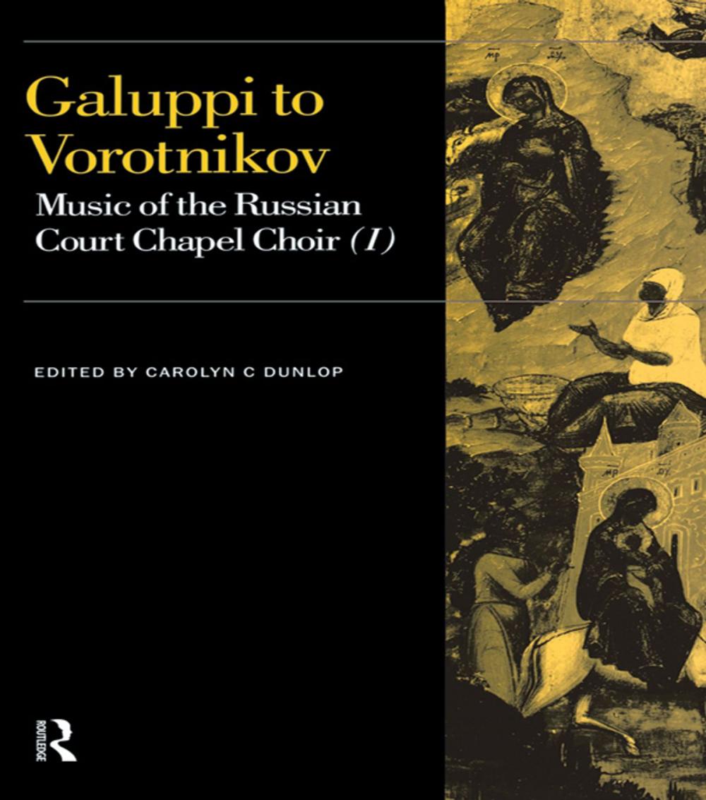 Big bigCover of Galuppi to Vorotnikov