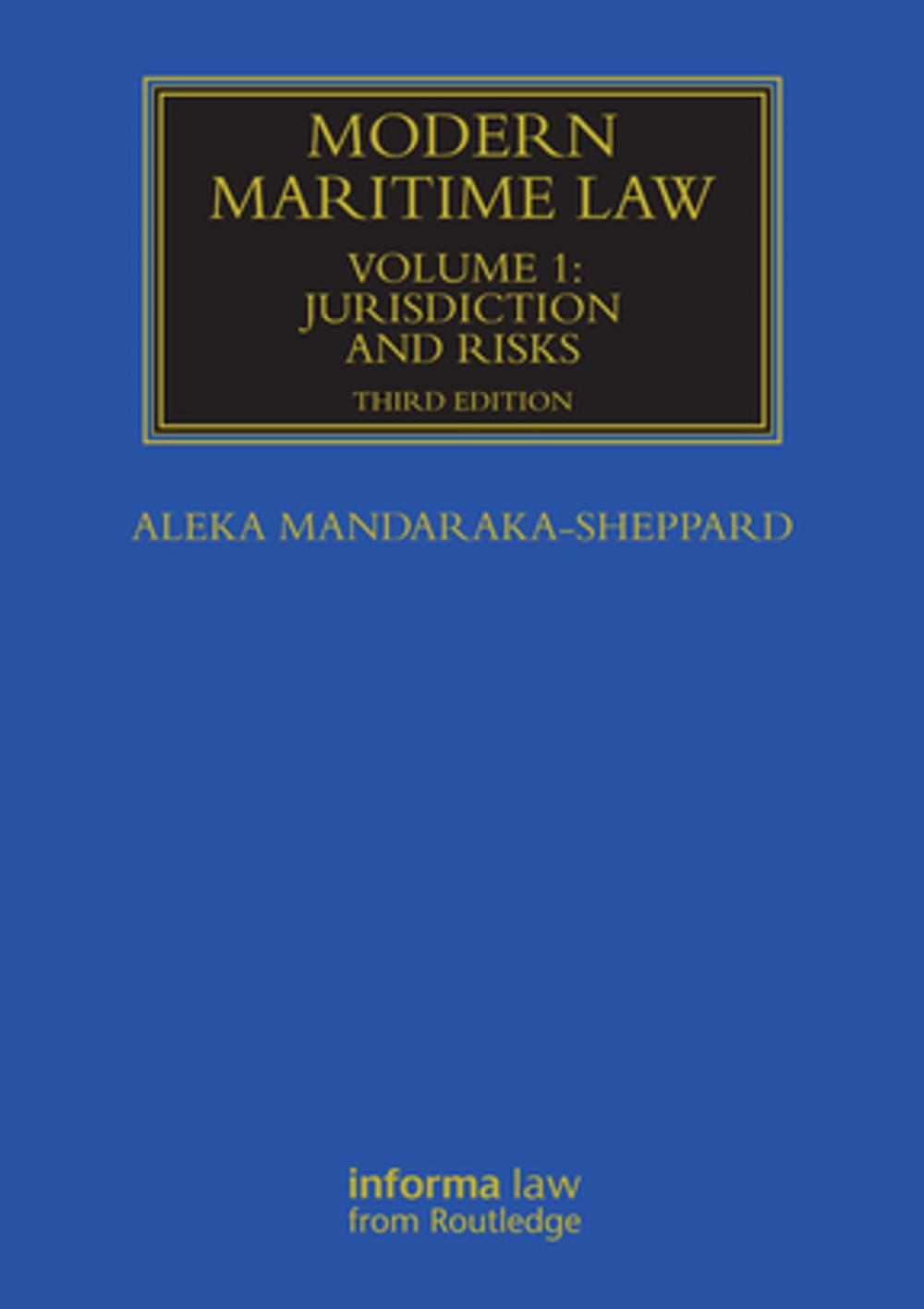 Big bigCover of Modern Maritime Law (Volume 1)