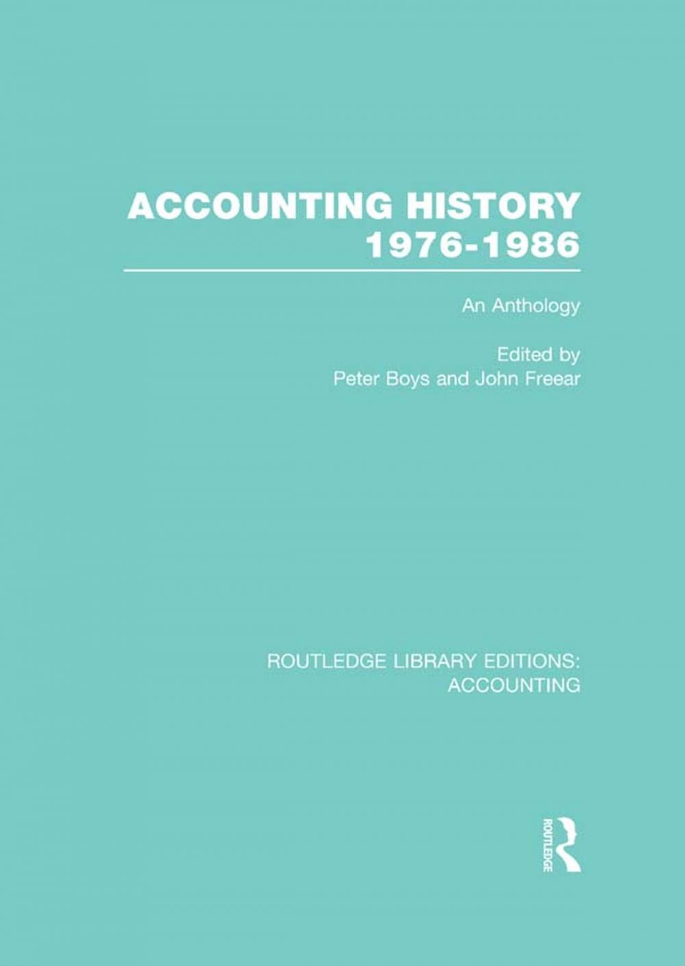 Big bigCover of Accounting History 1976-1986 (RLE Accounting)