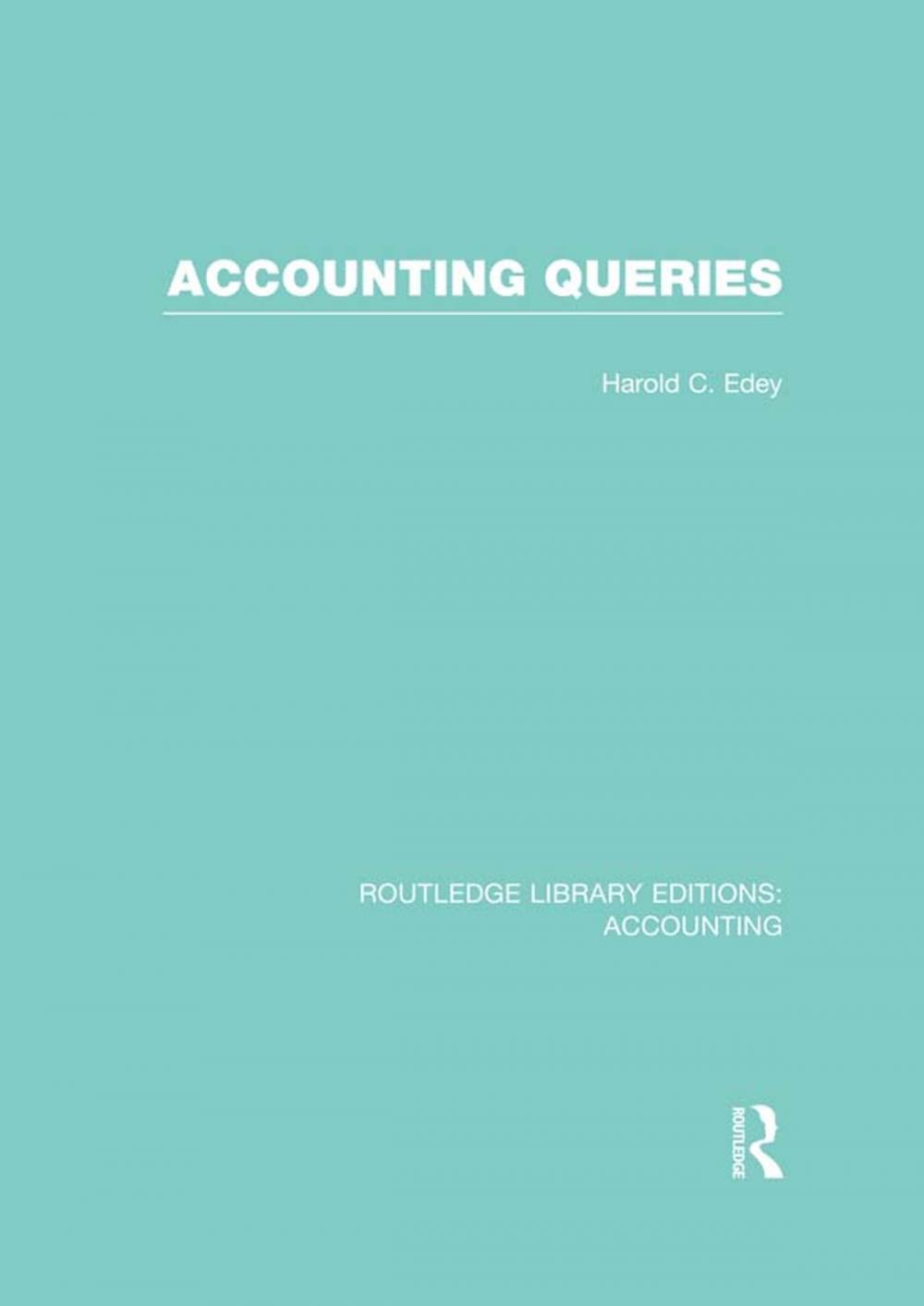 Big bigCover of Accounting Queries (RLE Accounting)