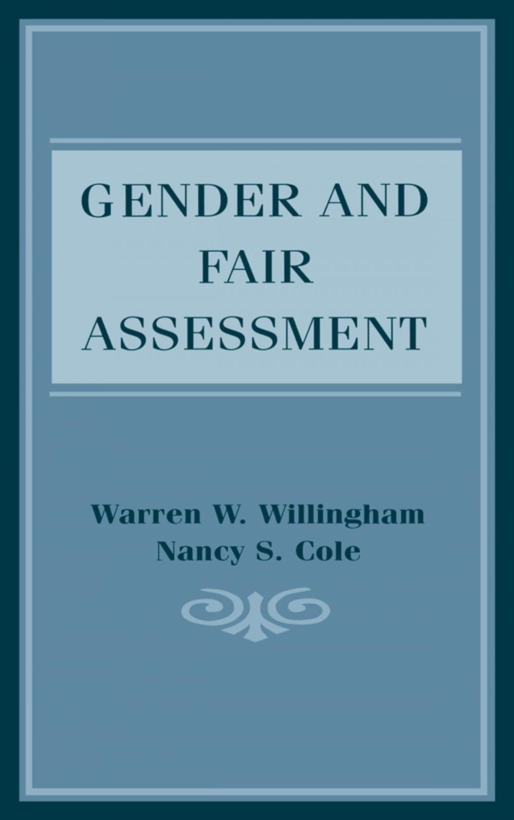 Big bigCover of Gender and Fair Assessment