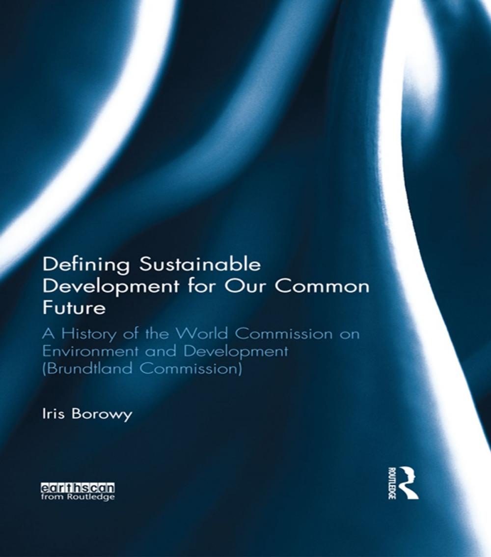 Big bigCover of Defining Sustainable Development for Our Common Future