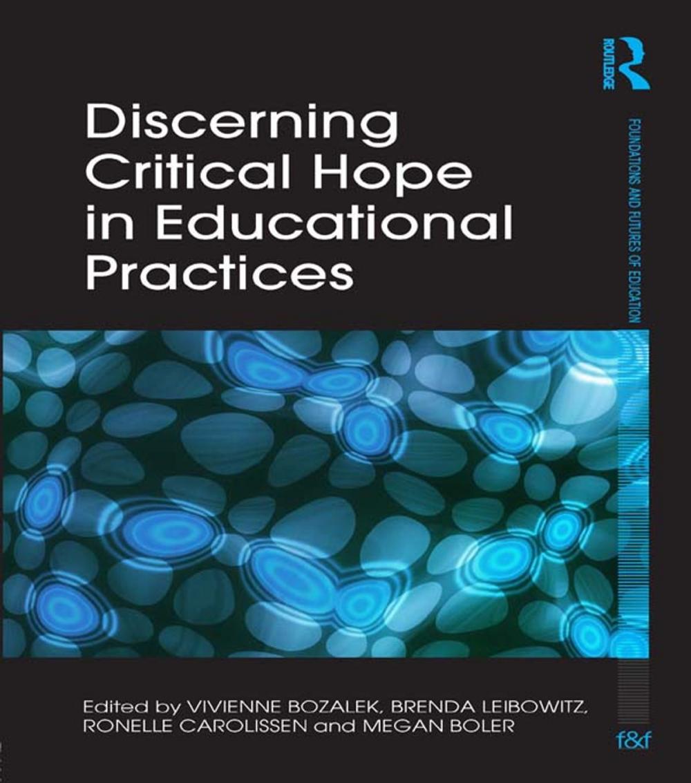 Big bigCover of Discerning Critical Hope in Educational Practices