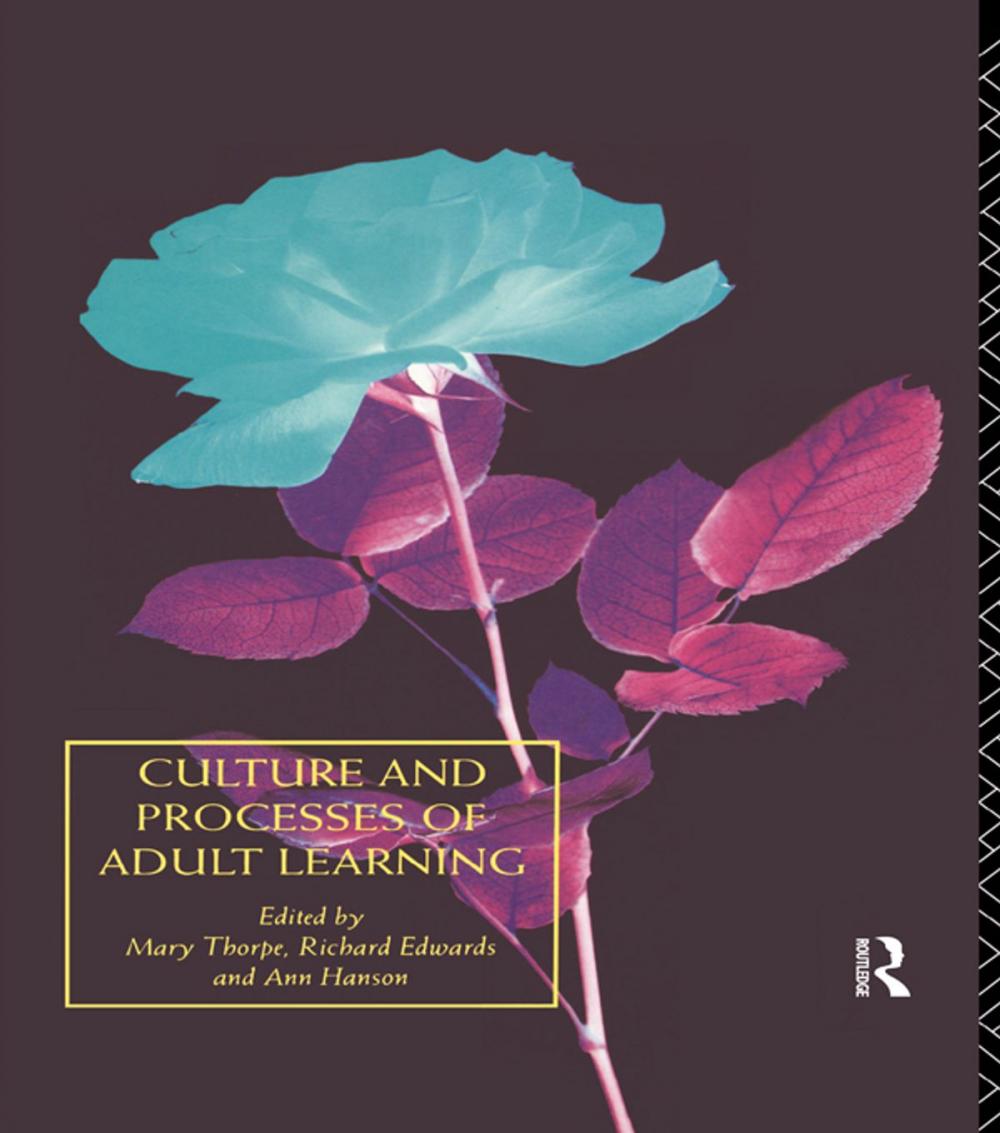 Big bigCover of Culture and Processes of Adult Learning