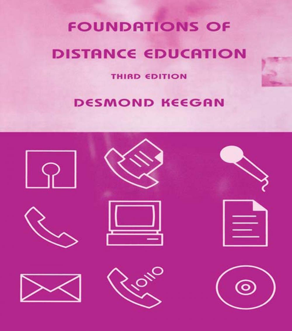 Big bigCover of Foundations of Distance Education