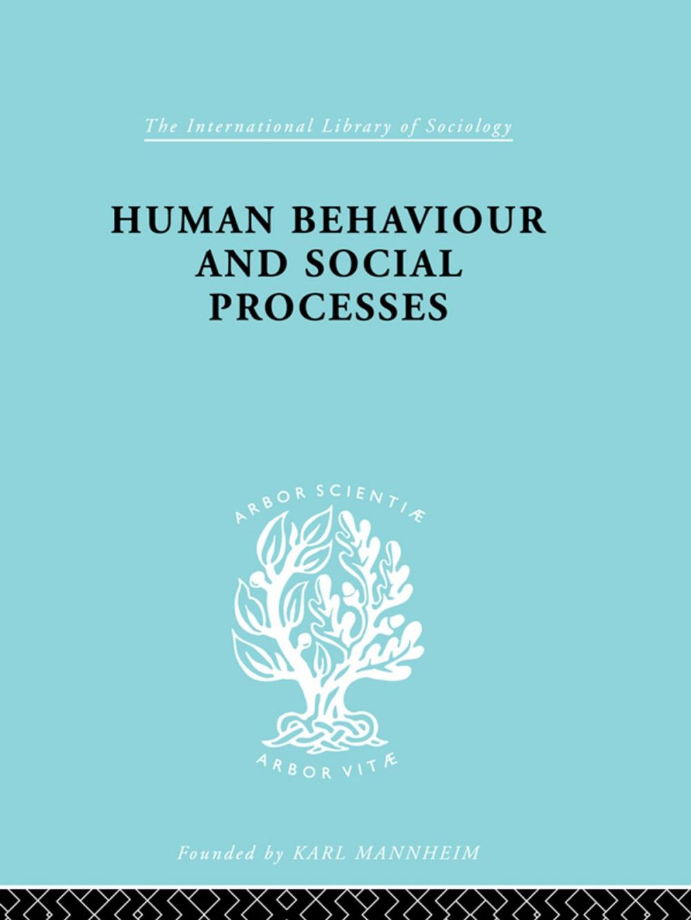 Big bigCover of Human Behavior and Social Processes