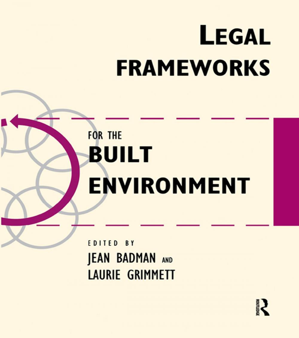 Big bigCover of Legal Frameworks for the Built Environment