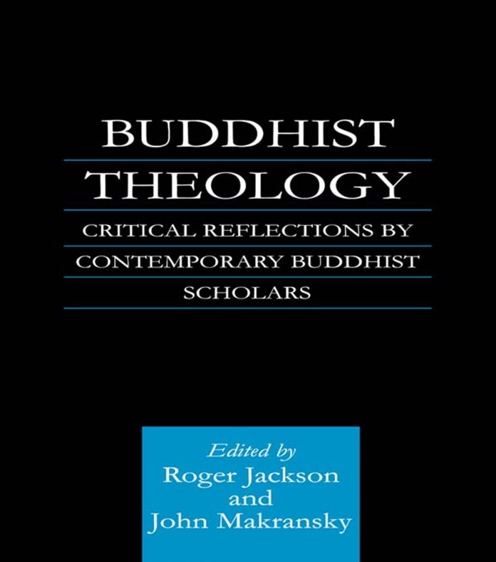 Big bigCover of Buddhist Theology