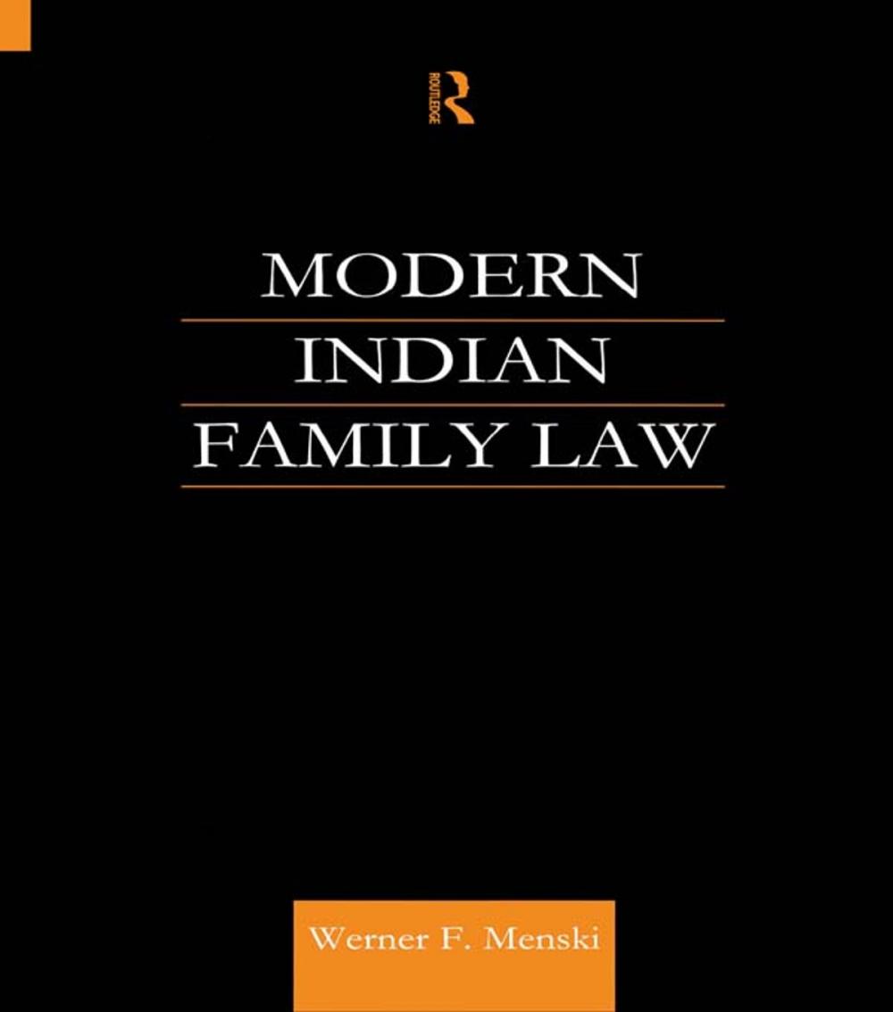 Big bigCover of Modern Indian Family Law