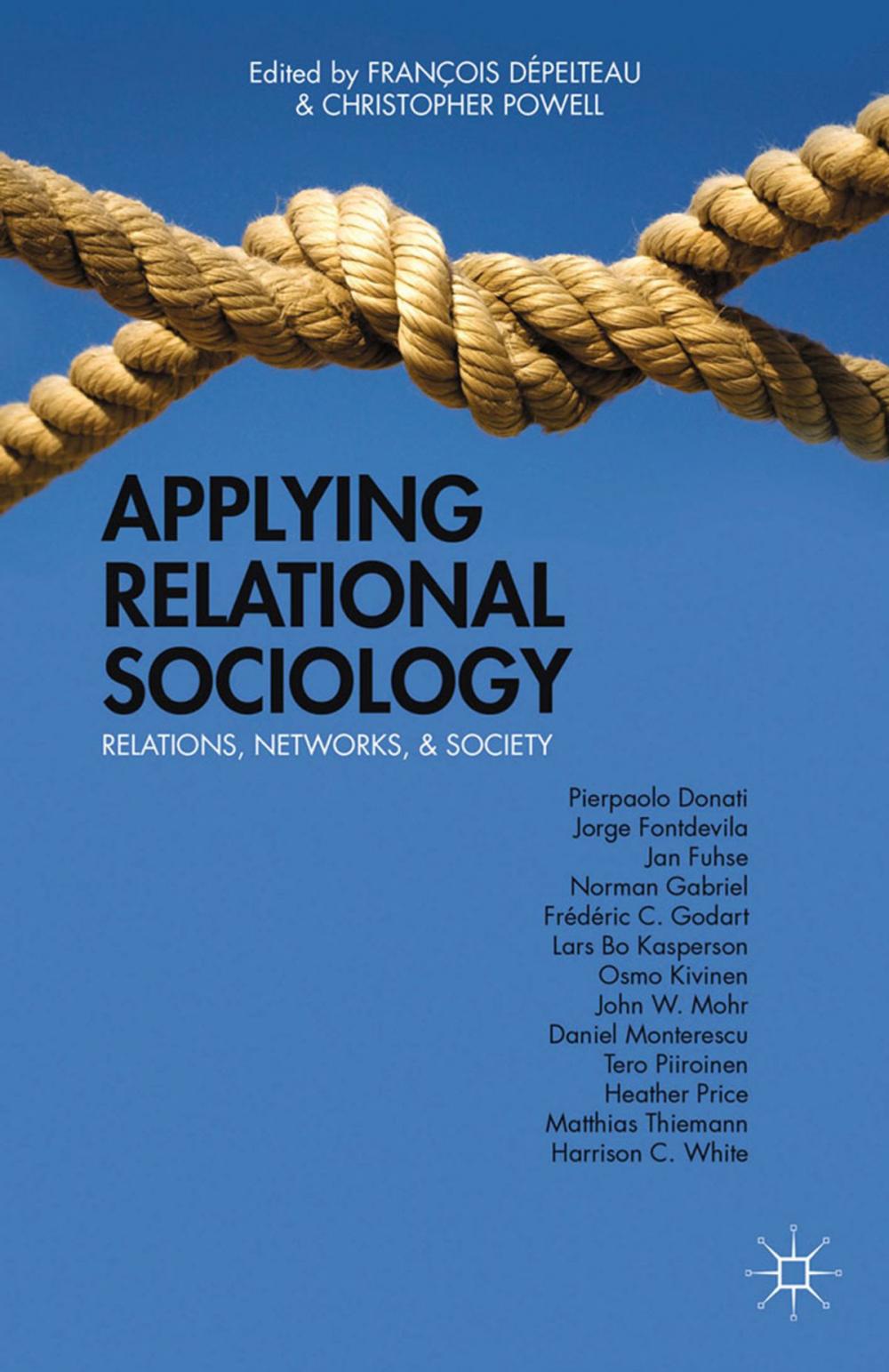 Big bigCover of Applying Relational Sociology