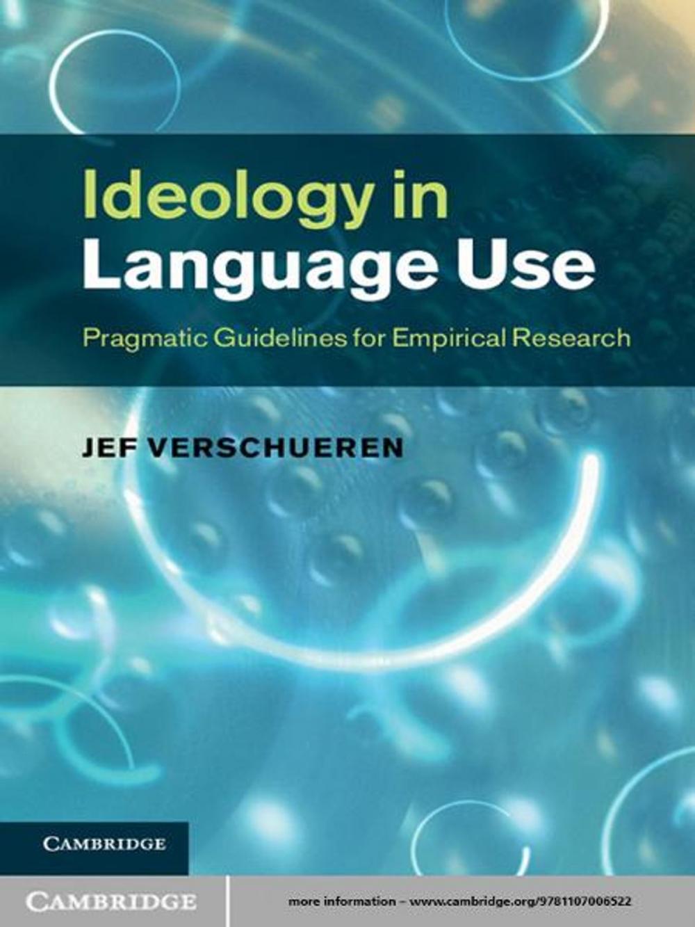 Big bigCover of Ideology in Language Use