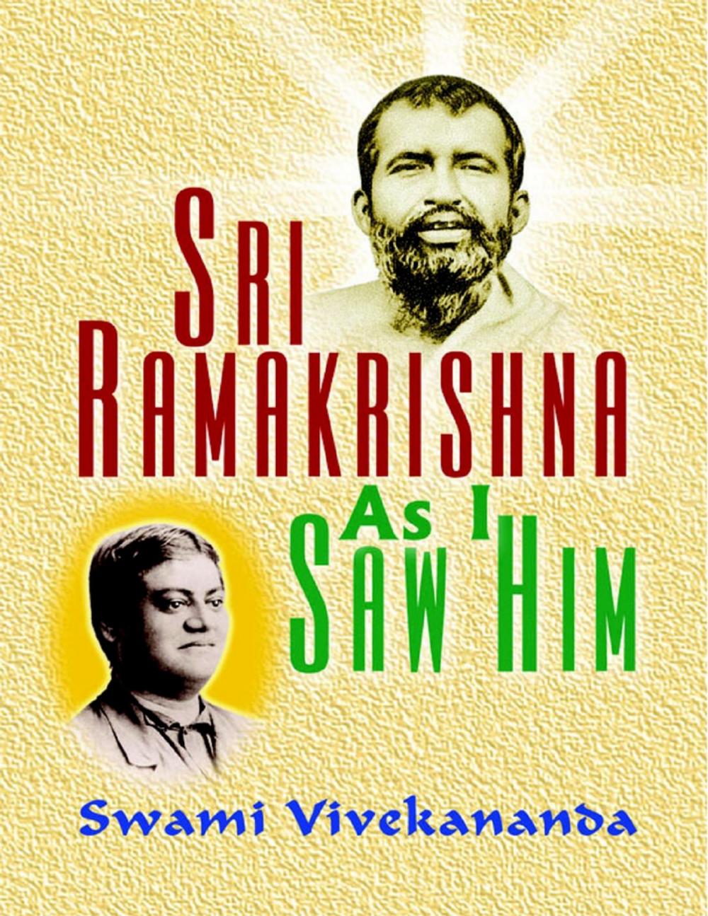 Big bigCover of Sri Ramakrishna As I Saw Him