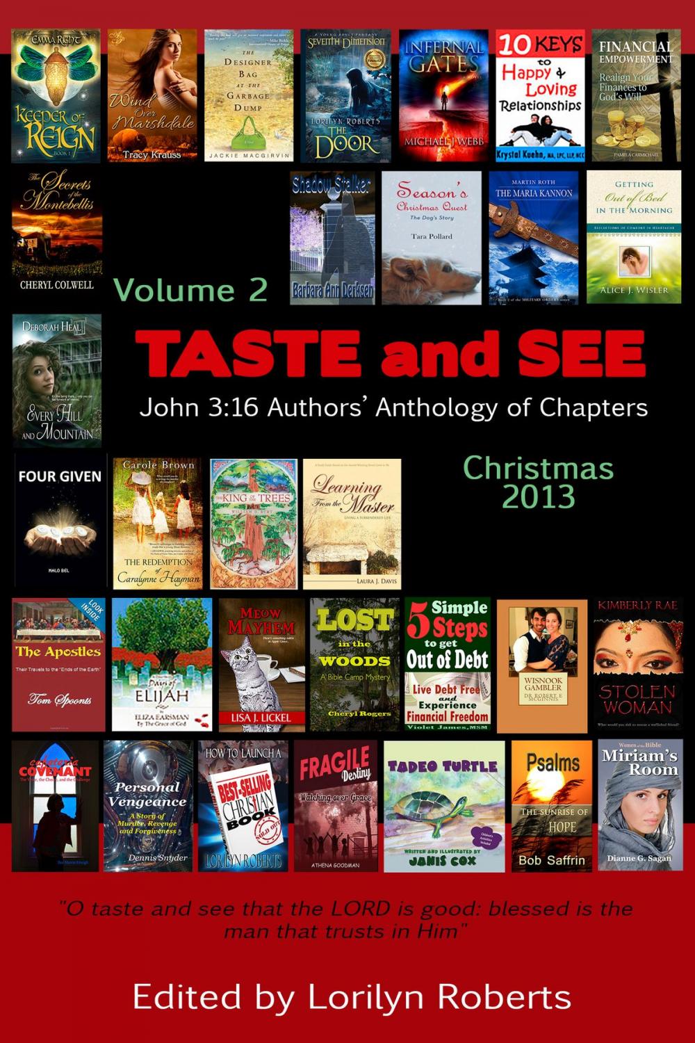 Big bigCover of Volume 2, Taste and See, John 3:16 Authors' Anthology of Chapters