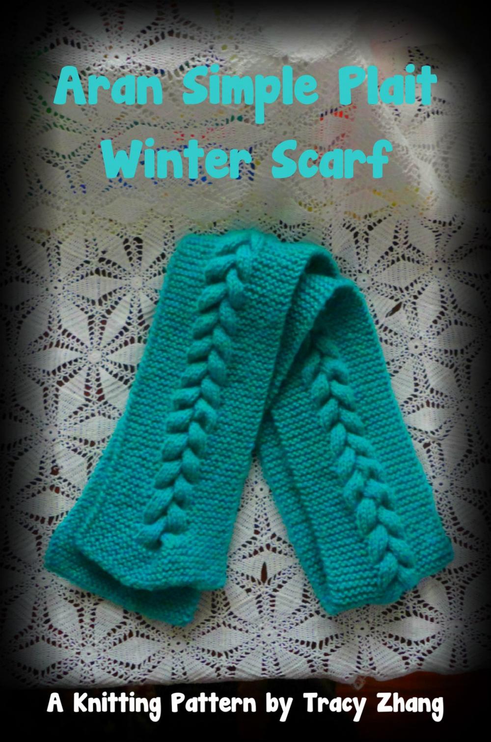 Big bigCover of Aran Simple Plait Winter Scarf