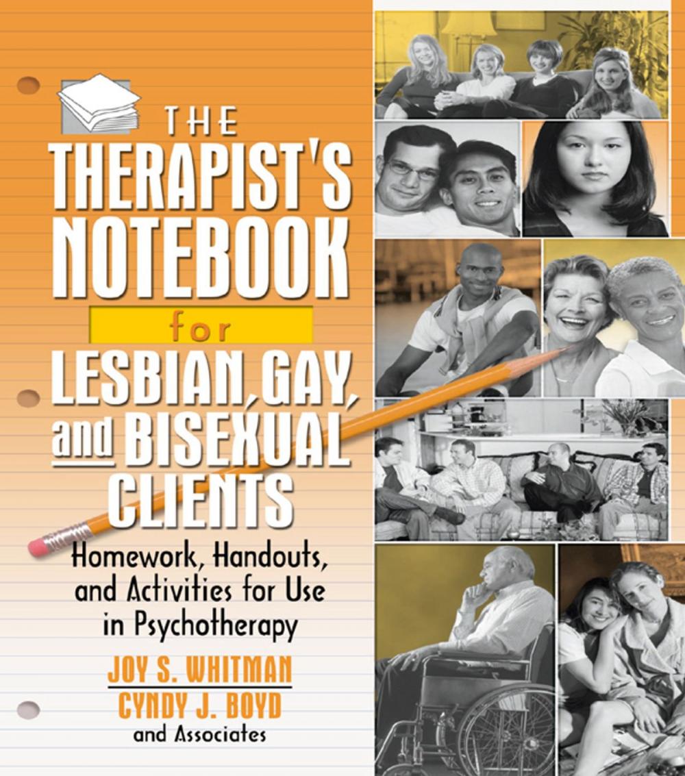 Big bigCover of The Therapist's Notebook for Lesbian, Gay, and Bisexual Clients