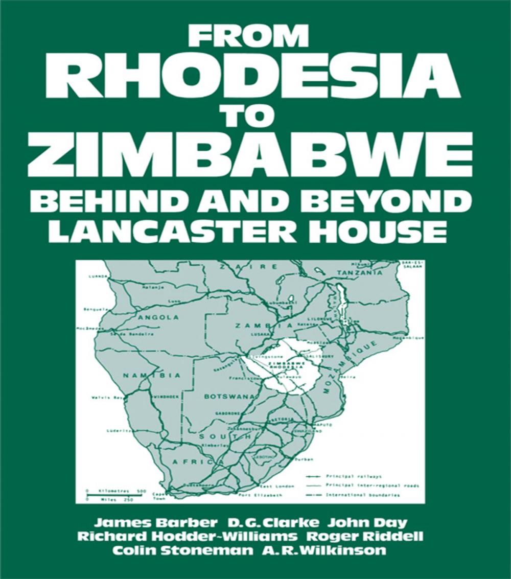 Big bigCover of From Rhodesia to Zimbabwe