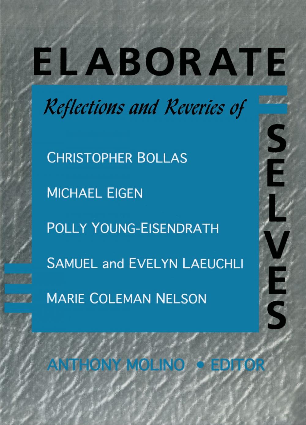 Big bigCover of Elaborate Selves