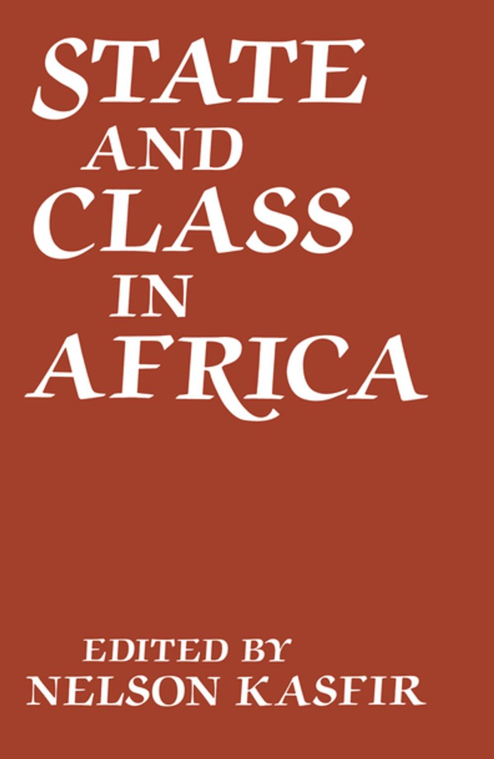 Big bigCover of State and Class in Africa