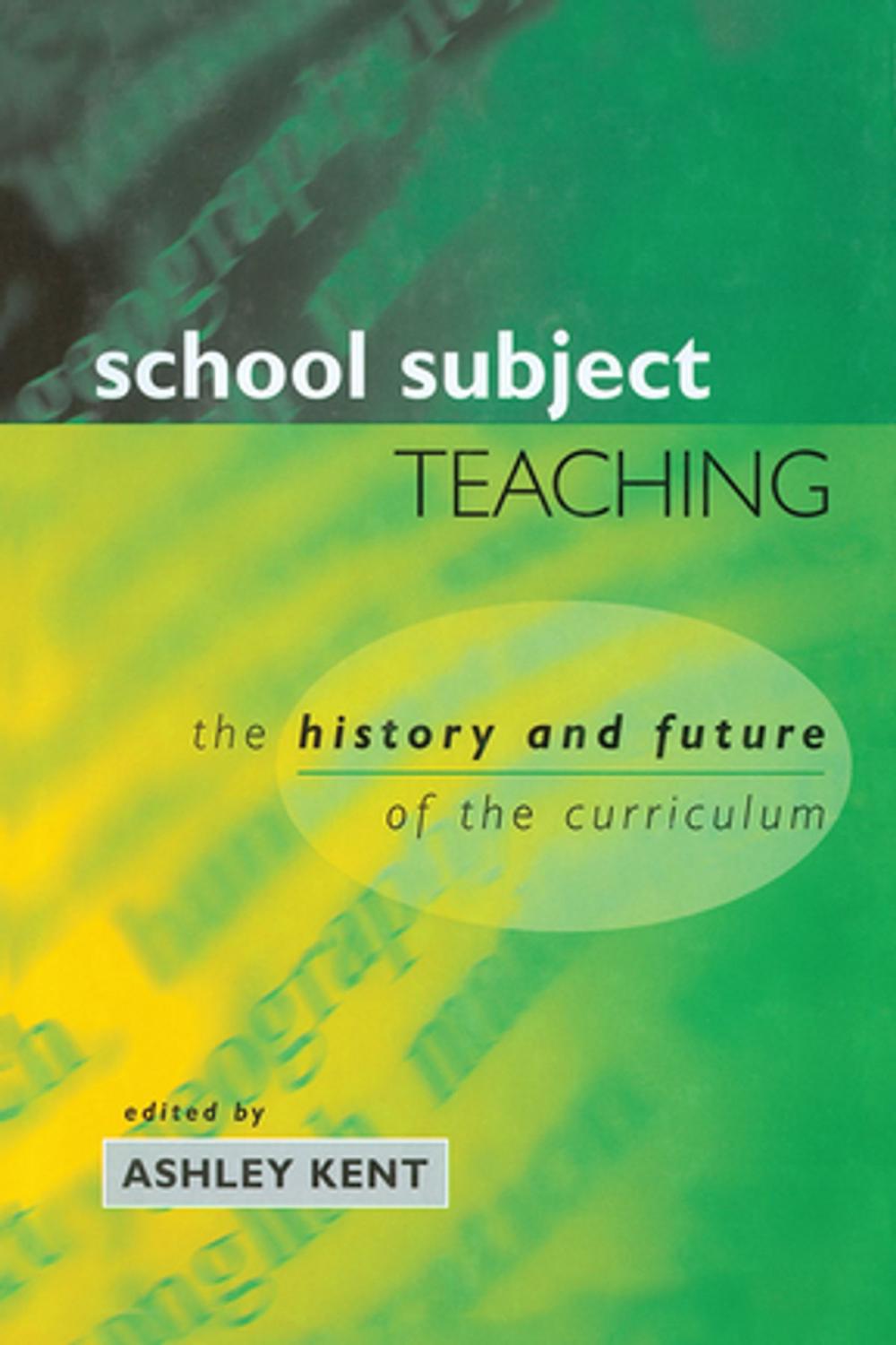 Big bigCover of School Subject Teaching