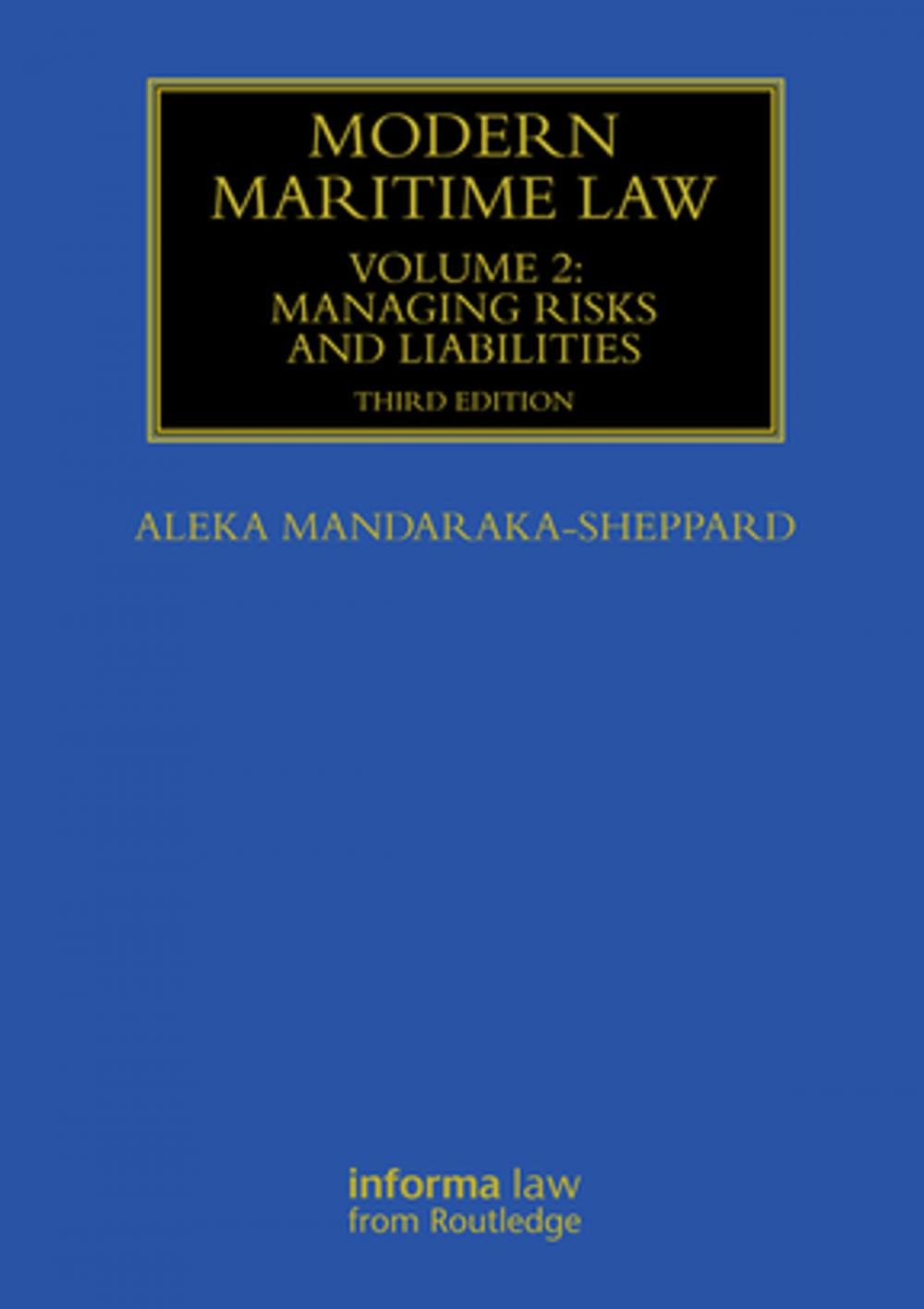 Big bigCover of Modern Maritime Law (Volume 2)