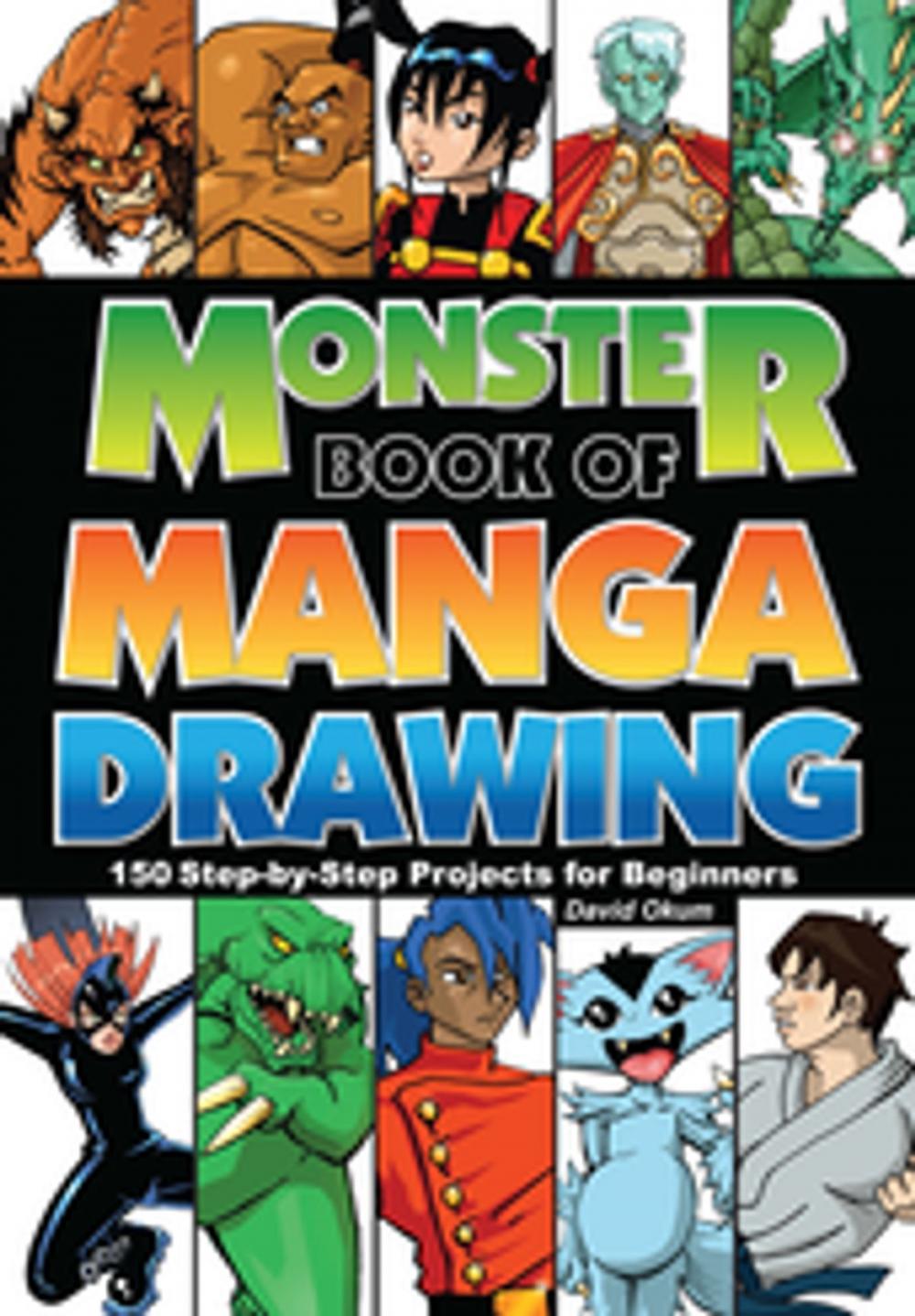 Big bigCover of Monster Book of Manga Drawing