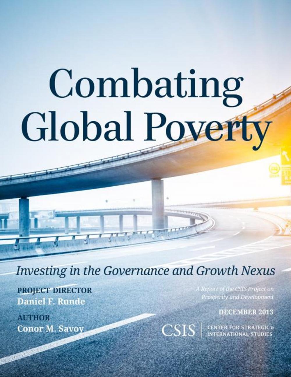 Big bigCover of Combating Global Poverty