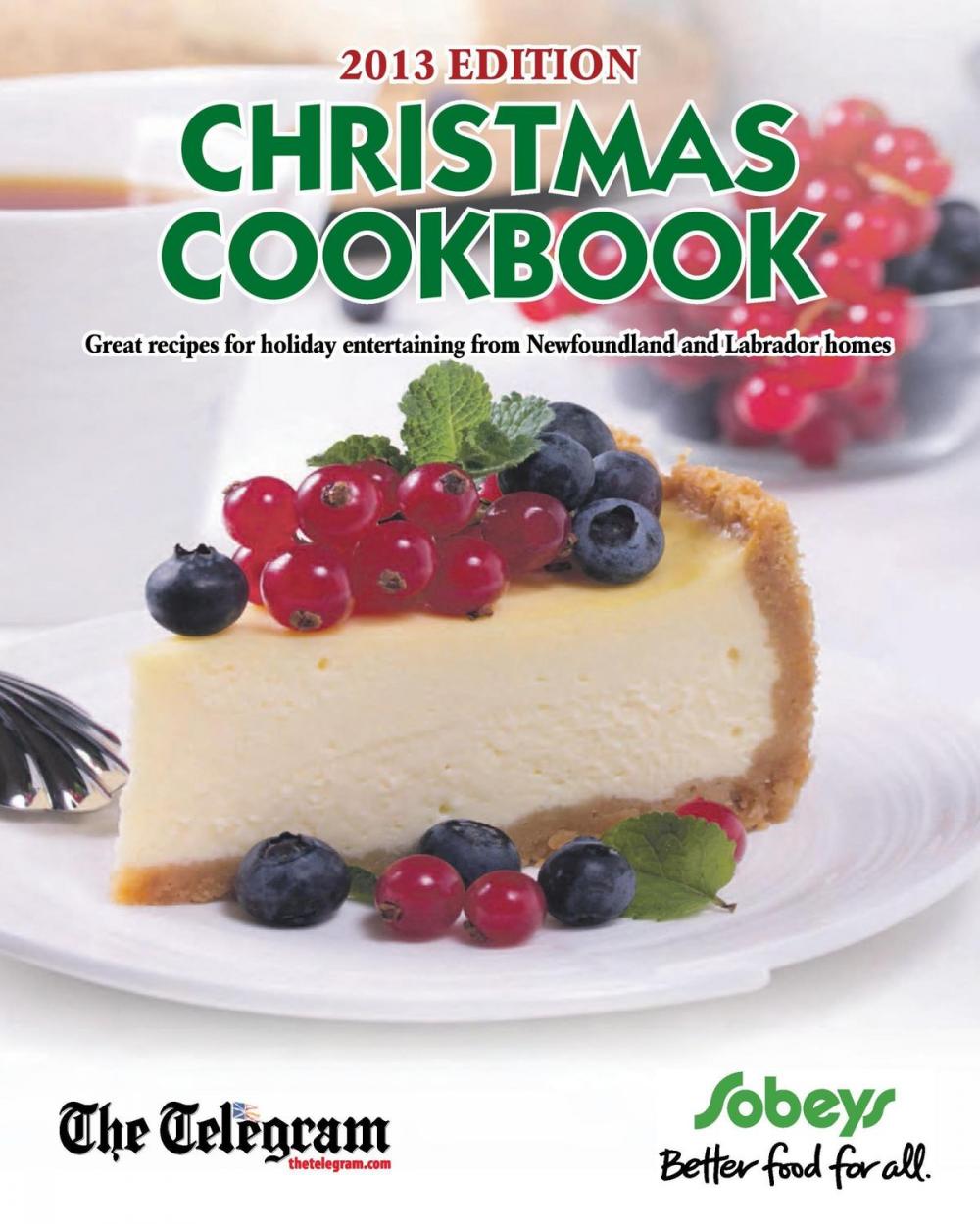 Big bigCover of Christmas Cookbook 2013