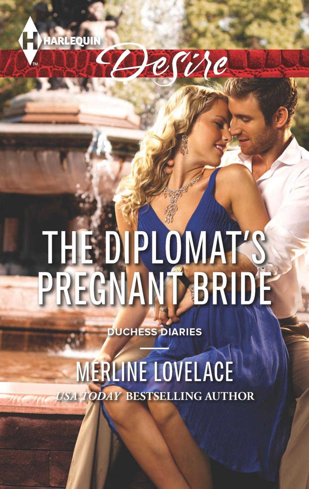 Big bigCover of The Diplomat's Pregnant Bride