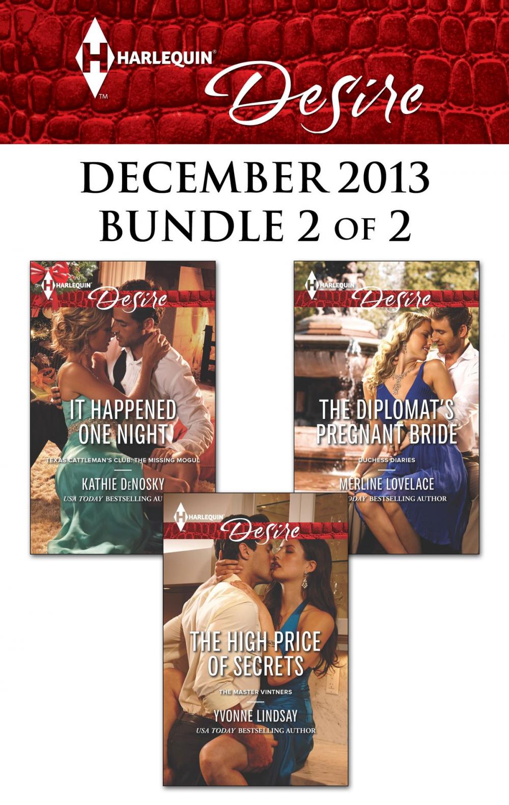 Big bigCover of Harlequin Desire December 2013 - Bundle 2 of 2