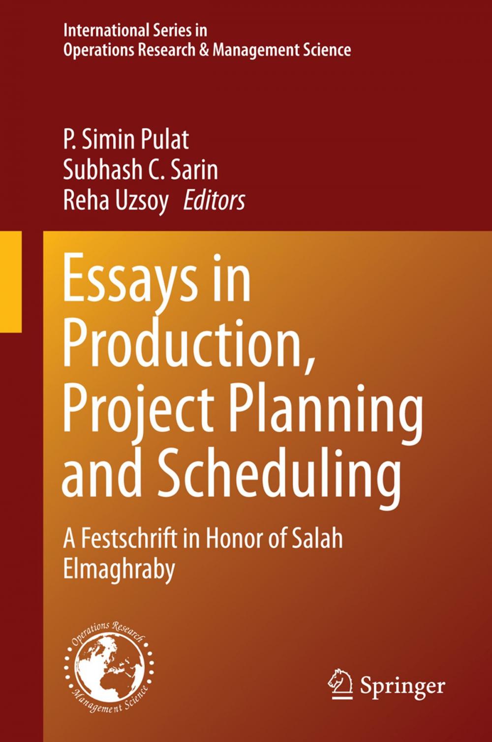 Big bigCover of Essays in Production, Project Planning and Scheduling