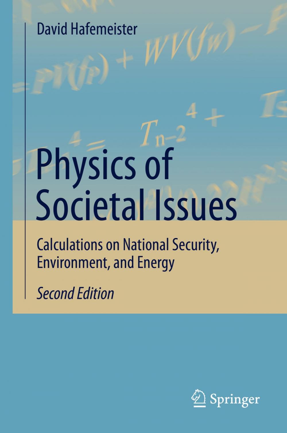 Big bigCover of Physics of Societal Issues