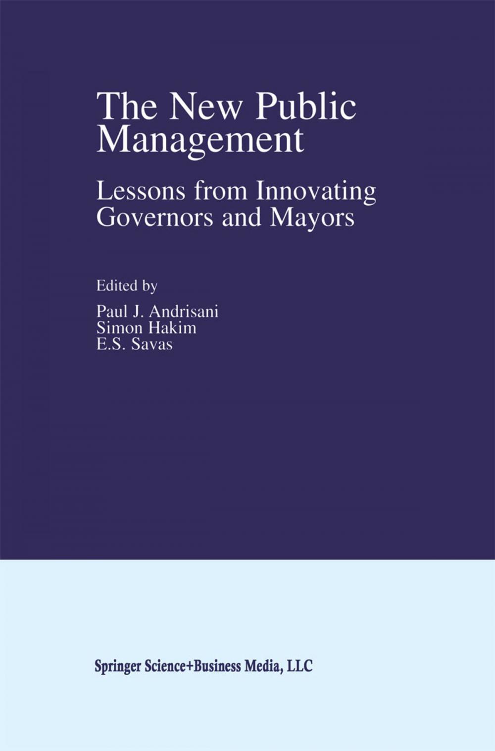 Big bigCover of The New Public Management