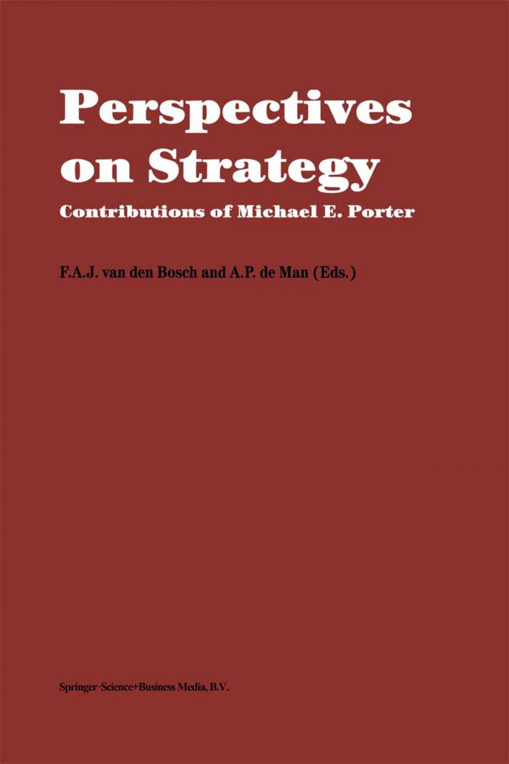 Big bigCover of Perspectives on Strategy