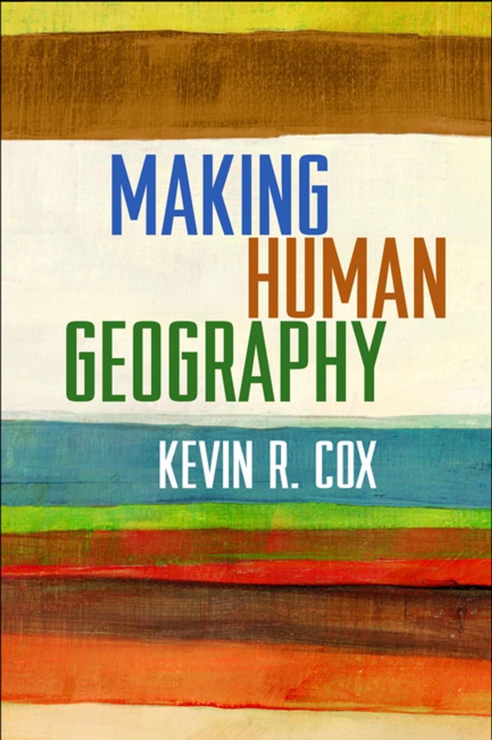 Big bigCover of Making Human Geography