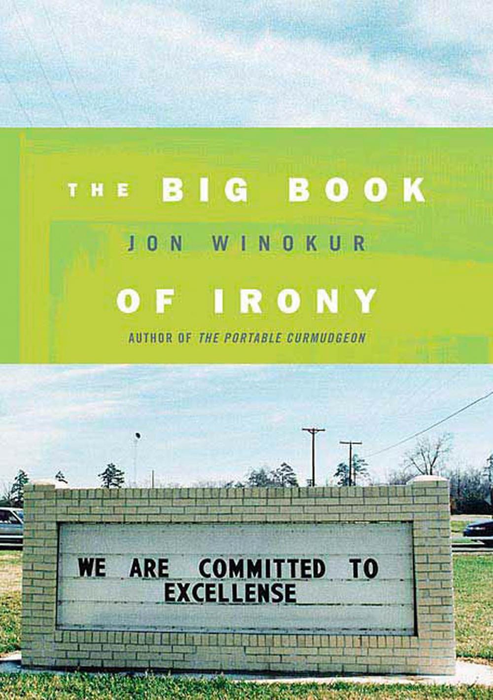 Big bigCover of The Big Book of Irony