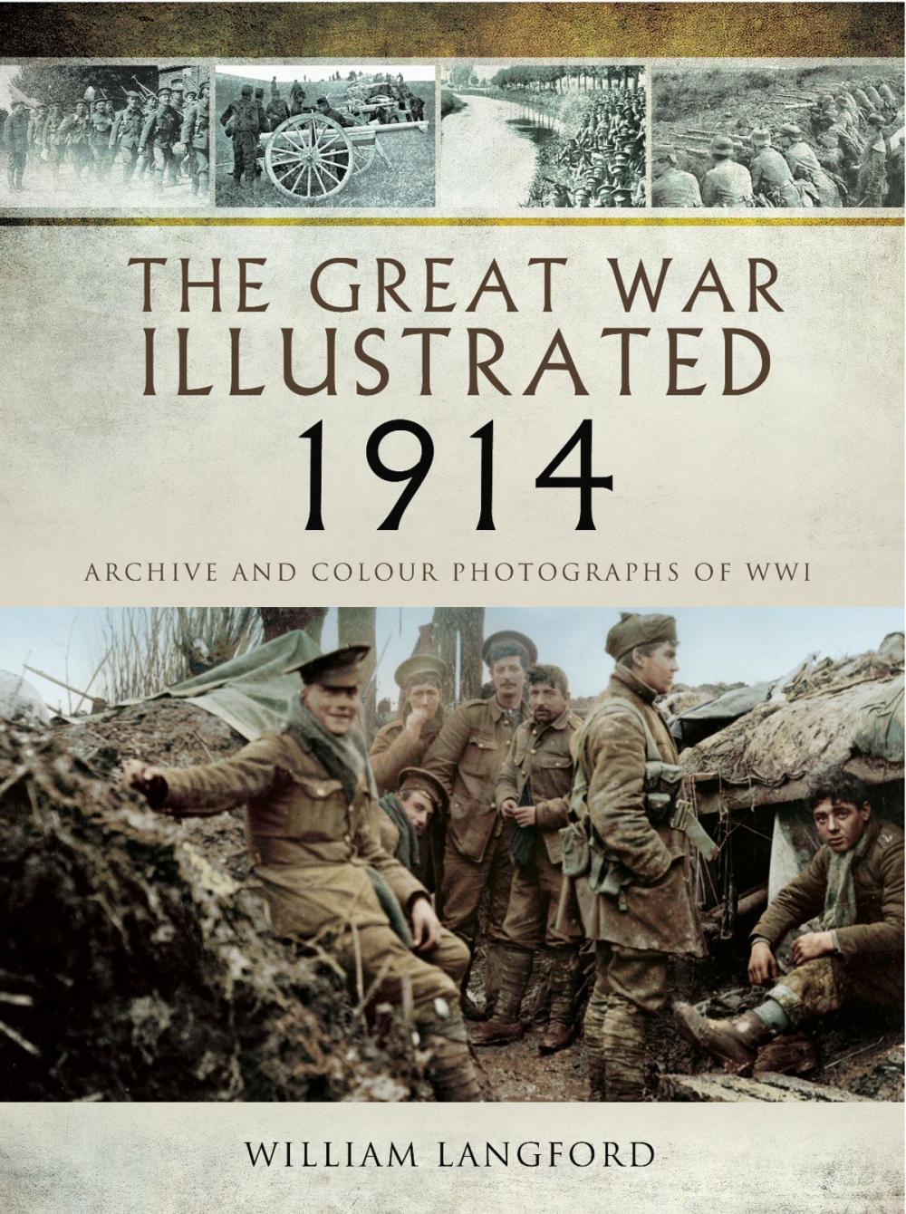 Big bigCover of The Great War Illustrated 1914