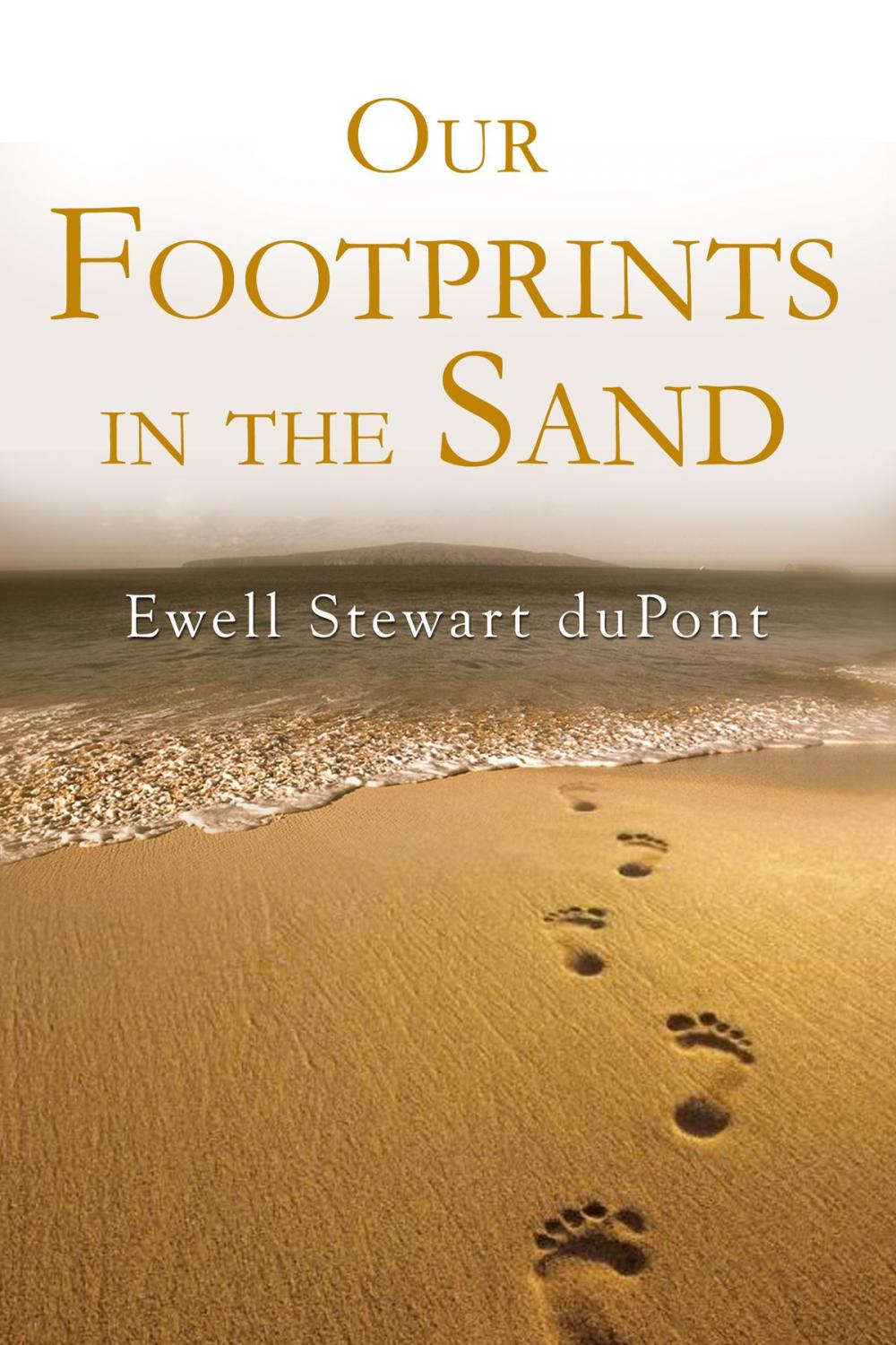 Big bigCover of Our Footprints in The Sand