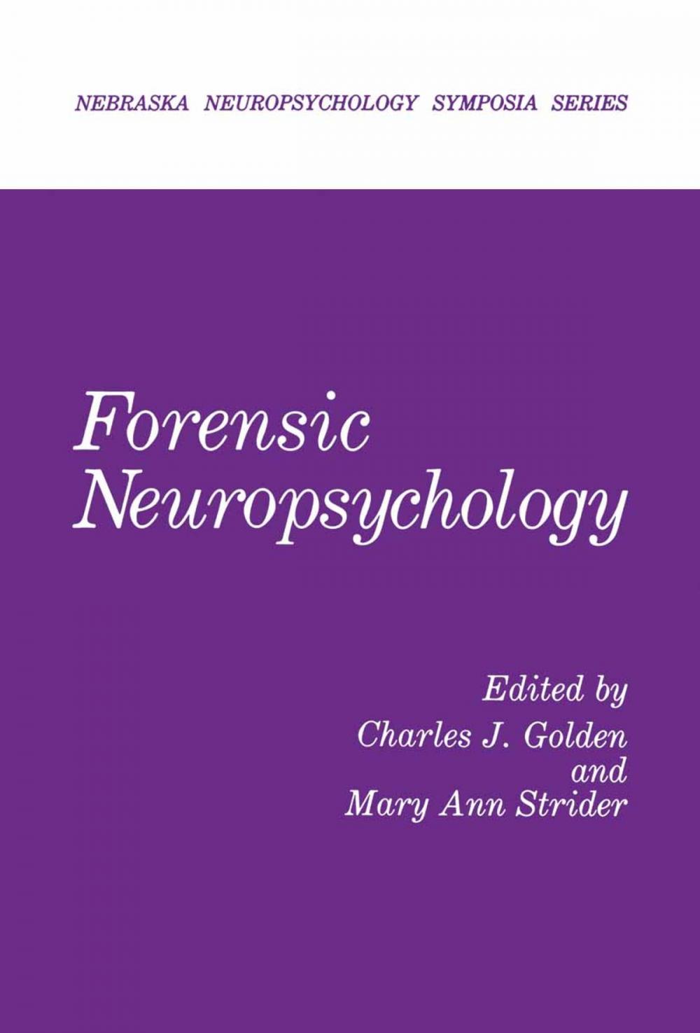 Big bigCover of Forensic Neuropsychology