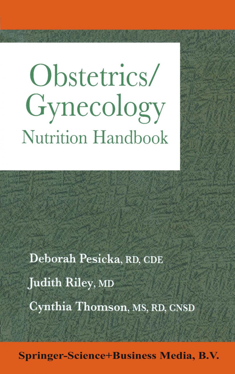 Big bigCover of Obstetrics/Gynecology