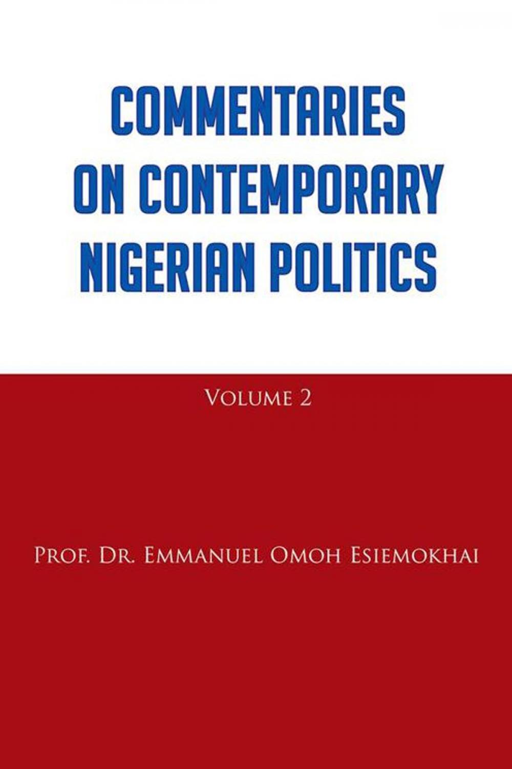 Big bigCover of Commentaries on Contemporary Nigerian Politics