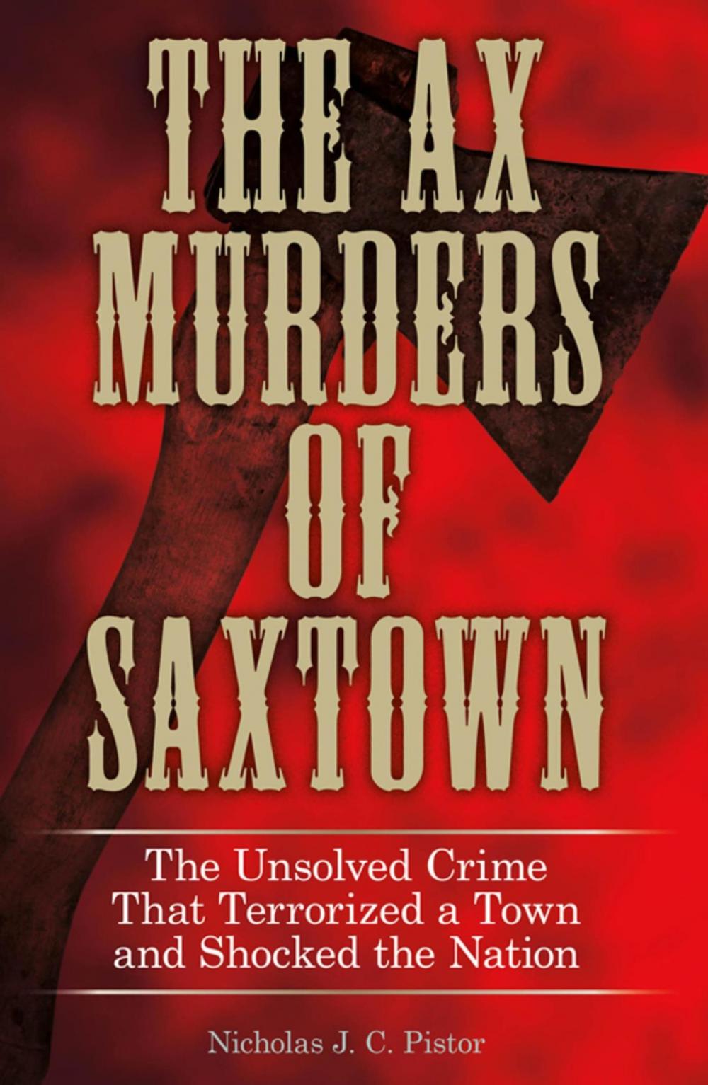 Big bigCover of Ax Murders of Saxtown