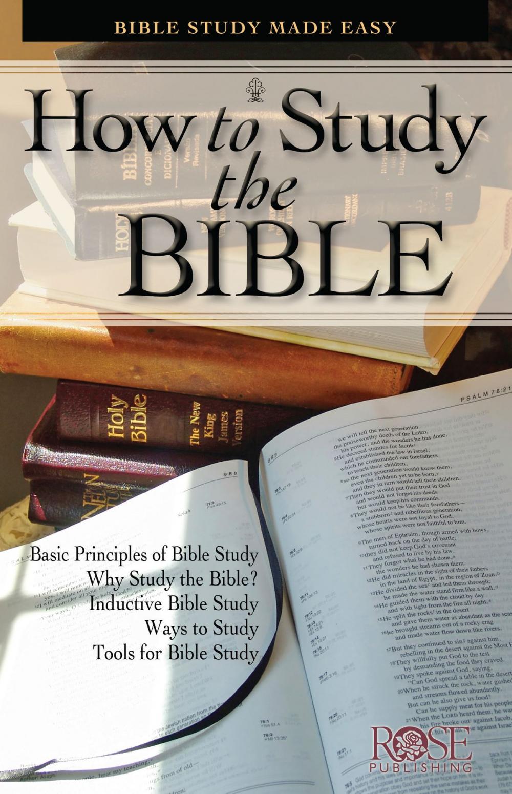 Big bigCover of How to Study the Bible