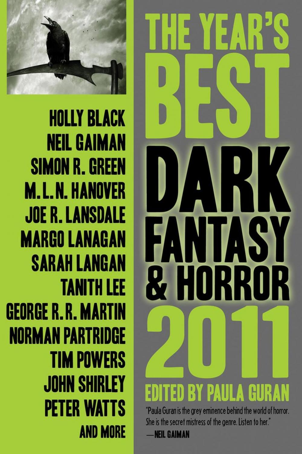 Big bigCover of The Year's Best Dark Fantasy & Horror, 2011 Edition