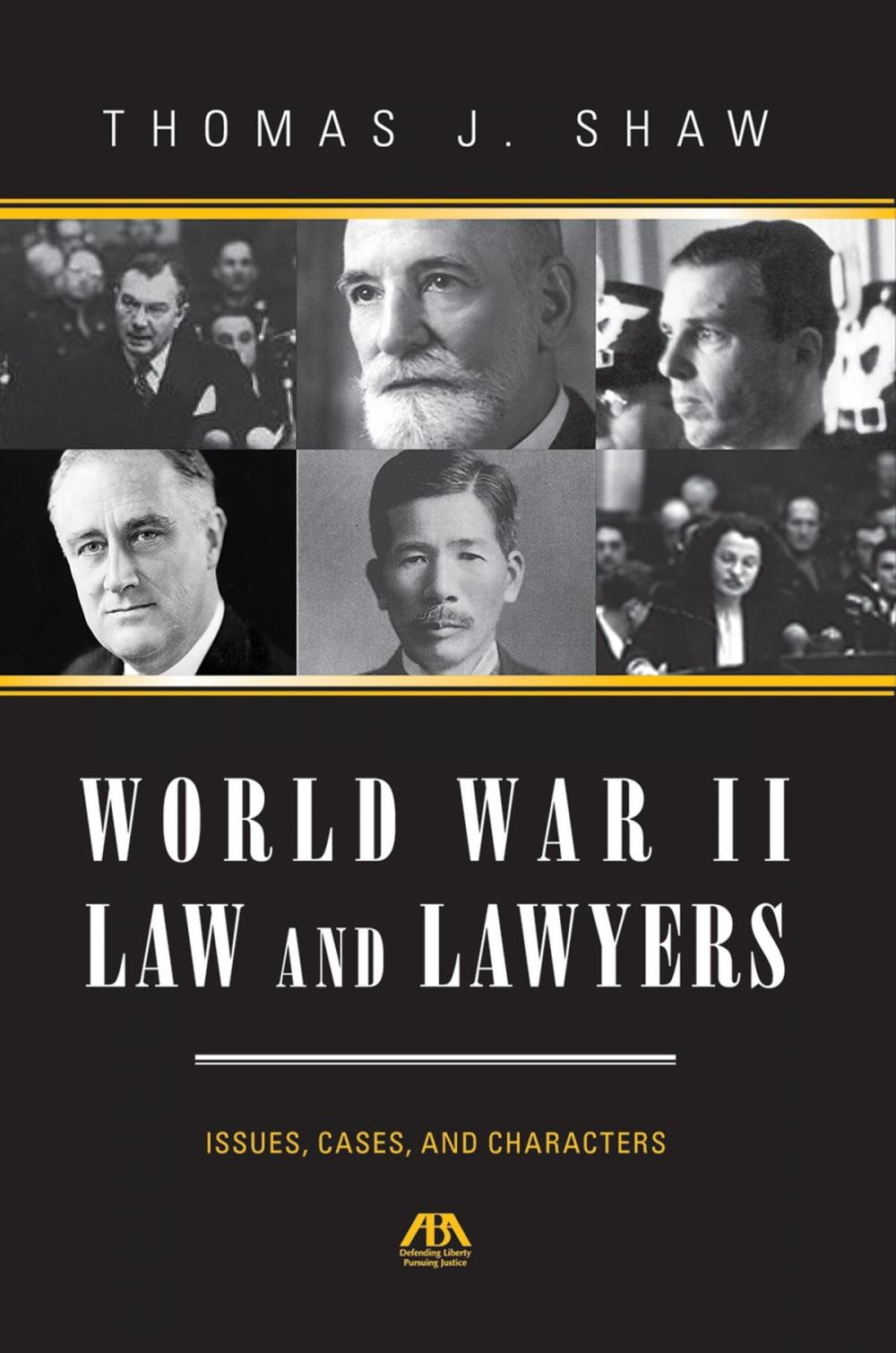 Big bigCover of World War II Law and Lawyers