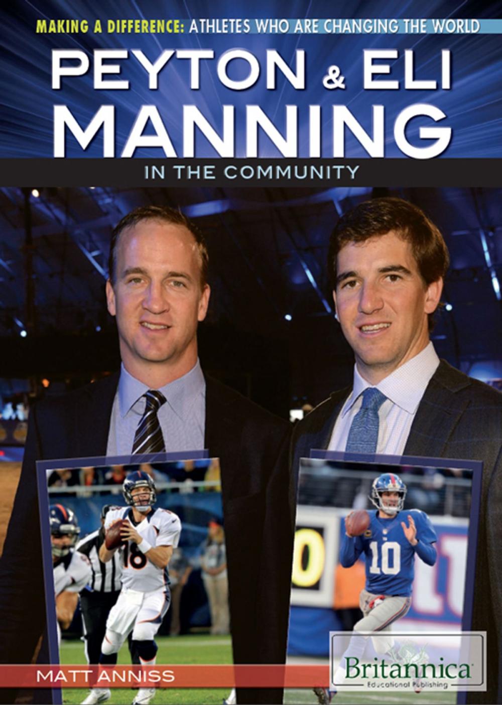 Big bigCover of Peyton & Eli Manning in the Community